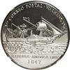 Image 1 : CUBA, Havana mint, proof 10 pesos, 1997, 150th anniversary of the first steam/sail powered ship, NGC