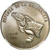 Image 1 : CUBA, Havana mint, copper-nickel 1 peso, 1985, Wildlife - Iguana, NGC MS 64, ex-Rudman.