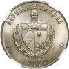 Image 2 : CUBA, Havana mint, copper-nickel 1 peso, 1985, Wildlife - Iguana, NGC MS 64, ex-Rudman.