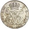 Image 2 : DANISH WEST INDIES, Copenhagen Mint, 24 skilling, Frederik V, 1763, NCS XF details / excessive surfa