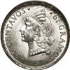 Image 1 : DOMINICAN REPUBLIC, struck at the Philadelphia Mint, 25 centavos, 1937, NGC MS 66, "top pop."