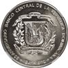 Image 2 : DOMINICAN REPUBLIC, proof 1 peso, 1972, 25th anniversary of the Central Bank, NGC PF 68.