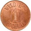 Image 2 : GUATEMALA, Pochuta, copper 1 real token, ca. late 1800s, La Florida / Wyld Hermanos, PCGS MS64 Red-B