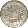 Image 1 : MEXICO, Hermosillo, cap-and-rays 8 reales, 1887 FG.