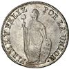 Image 1 : PERU, Lima, 8 reales, 1835 MT, NGC UNC details / obv cleaned, ex-Almenara.