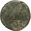 Image 1 : SAINT EUSTATIUS (British), unknown denomination, raised SE inside incuse circle (1809) countermark o