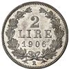 Image 2 : SAN MARINO, Rome mint, 2 lire, 1906-R, NGC MS 62.