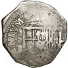 Image 1 : SPAIN, Seville, cob 2 reales, Philip III, assayer B, OMNIVM in legend.