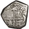 Image 2 : SPAIN, Seville, cob 1 real, 1627 R, rare.