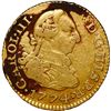 Image 1 : SPAIN, Madrid, gold bust ½ escudo, Charles III, 1774 PJ.