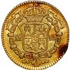 Image 2 : SPAIN, Madrid, gold bust ½ escudo, Charles III, 1774 PJ.