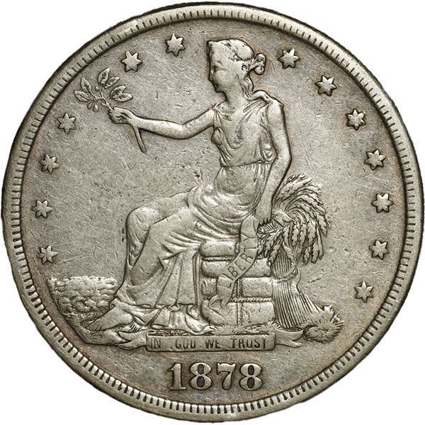 UNITED STATES, San Francisco mint, Trade dollar, 1878-S.