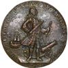 Image 1 : GREAT BRITAIN, copper alloy Admiral Vernon medal, 1739, Vernon and icons / Porto Bello.