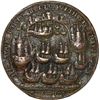 Image 2 : GREAT BRITAIN, copper alloy Admiral Vernon medal, 1739, Vernon and icons / Porto Bello.