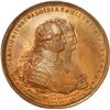 Image 2 : MEXICO, large bronze medal, Charles IV, 1796, "Caballito" statue erected by the Marquis of Brancifor