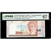 Image 1 : COSTA RICA, San José, Banco Central, 2000 colones, 30-7-1997, series A, serial A04825888, 50th anniv