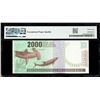 Image 2 : COSTA RICA, San José, Banco Central, 2000 colones, 30-7-1997, series A, serial A04825888, 50th anniv