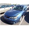 Image 1 : 2008 Subaru Impreza