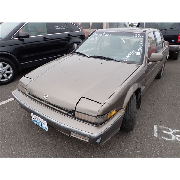 1989 Honda Accord