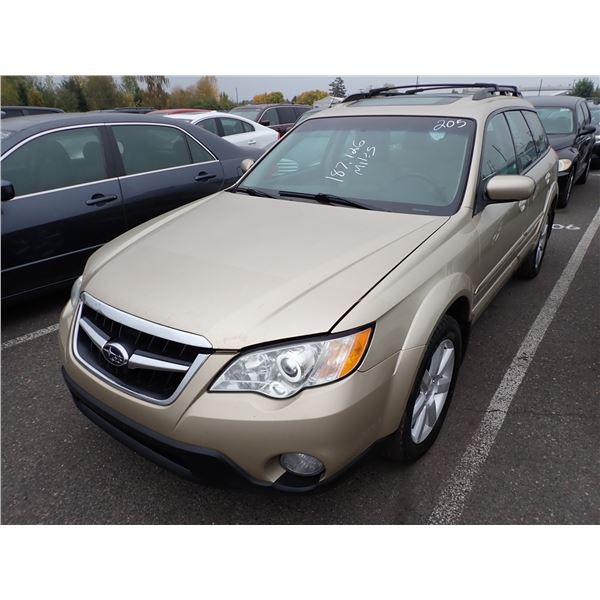2008 Subaru Outback