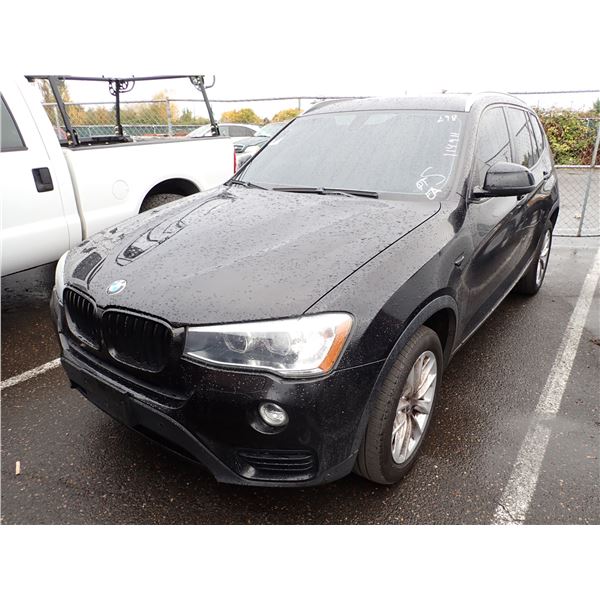 2016 BMW X3