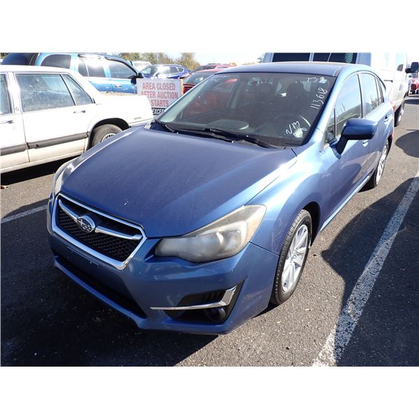 2015 Subaru Impreza