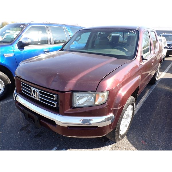 2008 Honda Ridgeline
