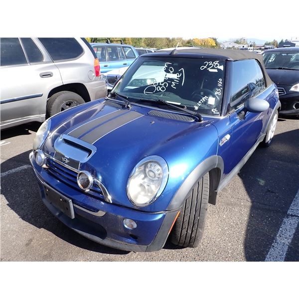 2008 Mini Cooper S
