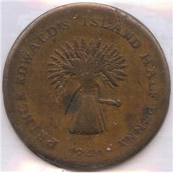 Breton 916 Sheaf of Wheat 1840 ICCS VF30