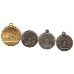 Montreal Ice Palace Medals lot of 4