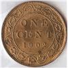 Image 2 : Canada 1 Cent 1902 ICCS MS64 Red