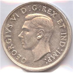 Canada $1 1947 ML, Single HP 
