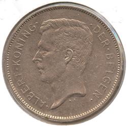 Belgium 20 Francs 1932 Dutch legends
