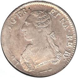 France Louis XVI Ecu 1785 Cow NGC AU55