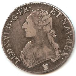 France Louis XVI Ecu 1790I