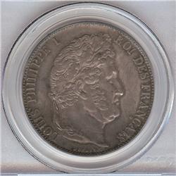 France 5 Francs 1846BB PCGS XF45