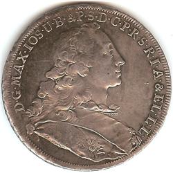 Germany Bavaria Thaler 1755
