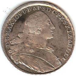 Germany Bavaria Thaler 1757