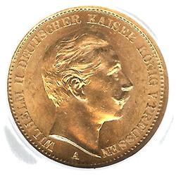Germany Prussia 20 Mark Gold 1906A NGC MS63