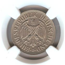 Germany Mark 1957D NGC MS65