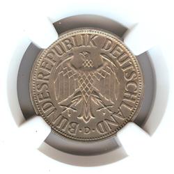 Germany Mark 1958D NGC MS65