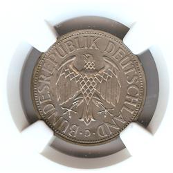 Germany Mark 1958D NGC PF65