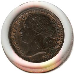 Great Britain Victoria 1/3 Farthing 1884 unc