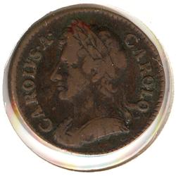 Great Britain Charles II Farthing 1673