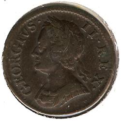 Great Britain George II Farthing 1749