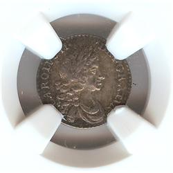 Great Britain Charles II Penny 1670 NGC MS62