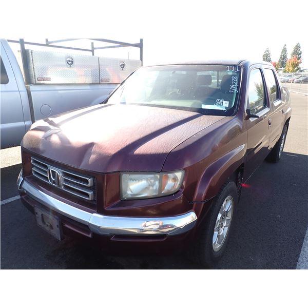 2008 Honda Ridgeline