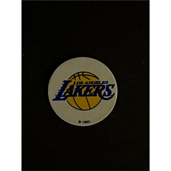 Vintage 1990s POGs Game Cap NBA Los Angeles Lakers