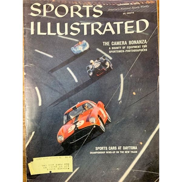 Sports Illustrated 1959 Sports Cars At Daytona issue
