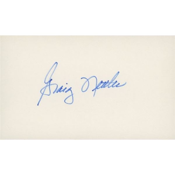 NY Yankees Craig Nettles original signature